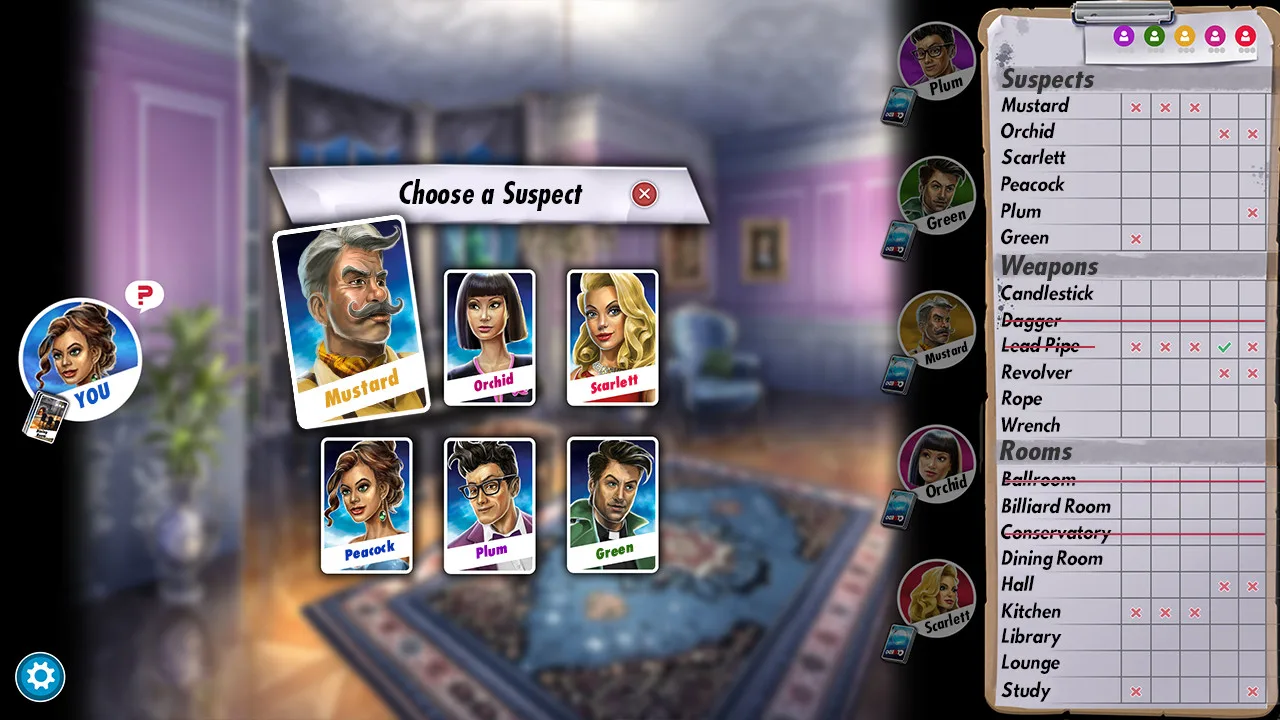 Clue/Cluedo: Classic Edition screenshot 1