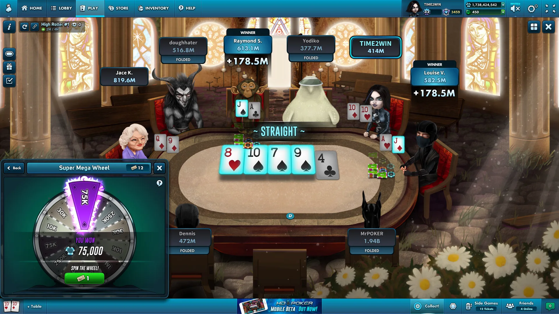 HD Poker: Texas Hold'em screenshot 2