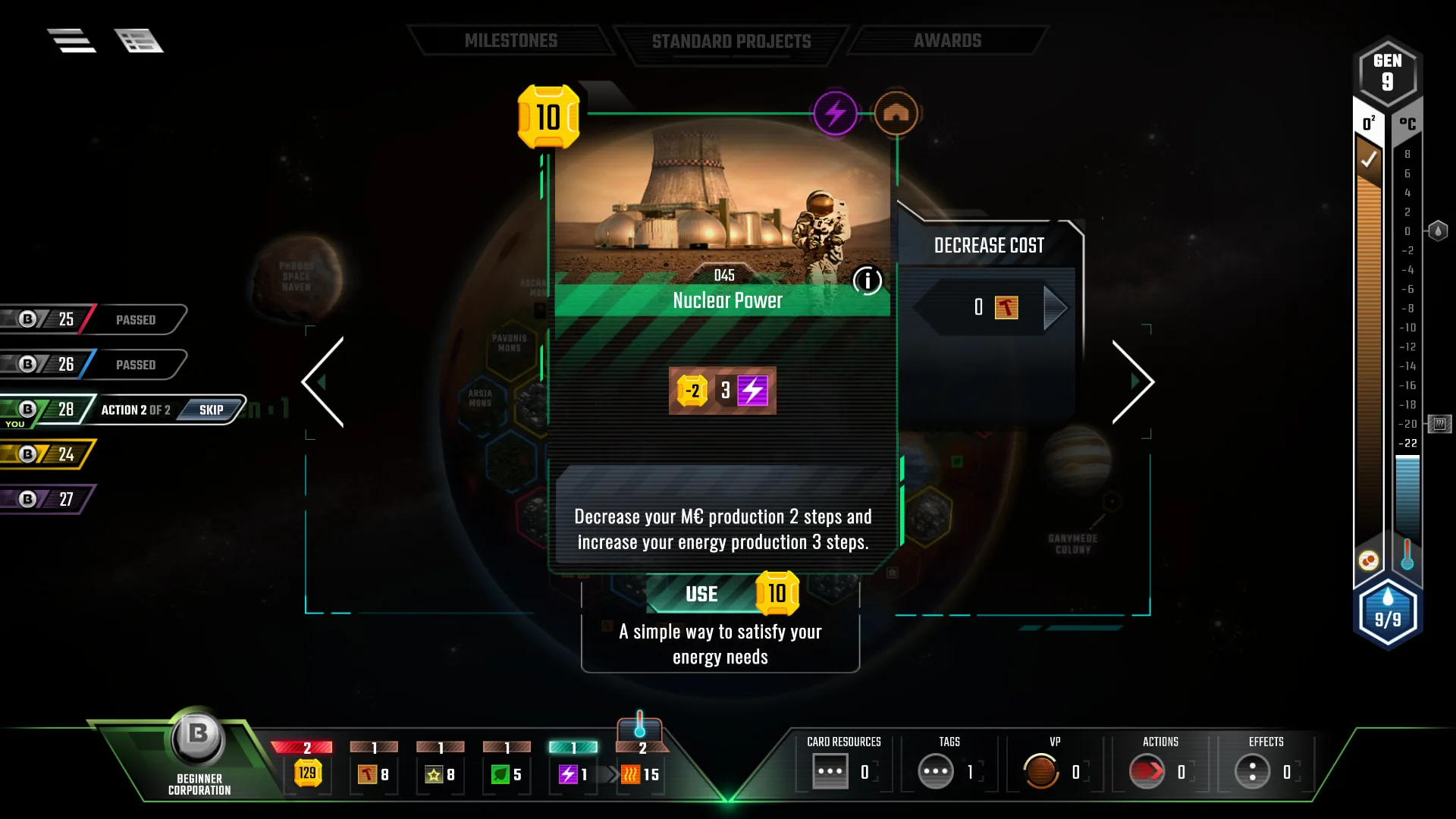 Terraforming Mars screenshot 4
