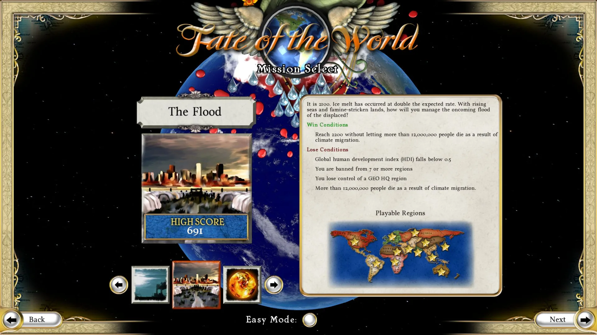 Fate of the World screenshot 1
