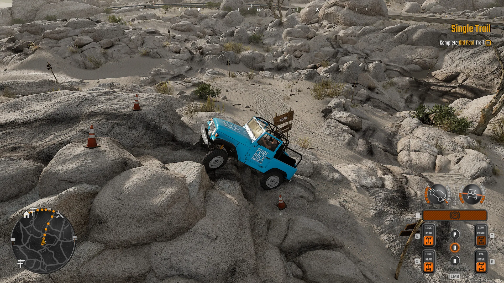 Pure Rock Crawling screenshot 1