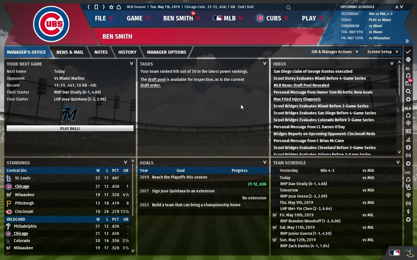 Out of the Park Baseball 20 screenshot 3