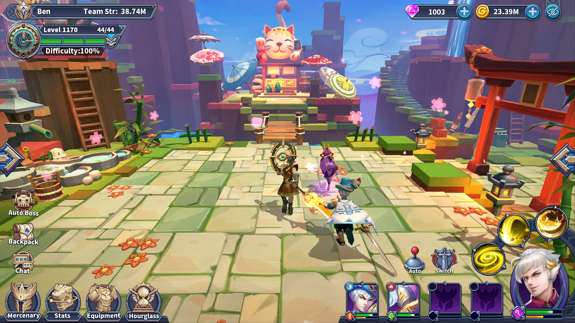 Endless World Idle RPG screenshot 1