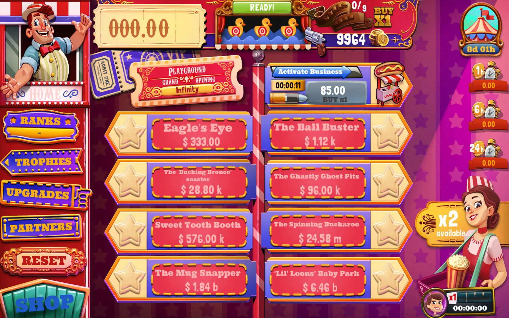 Wild West Saga: Idle Tycoon Clicker screenshot 2