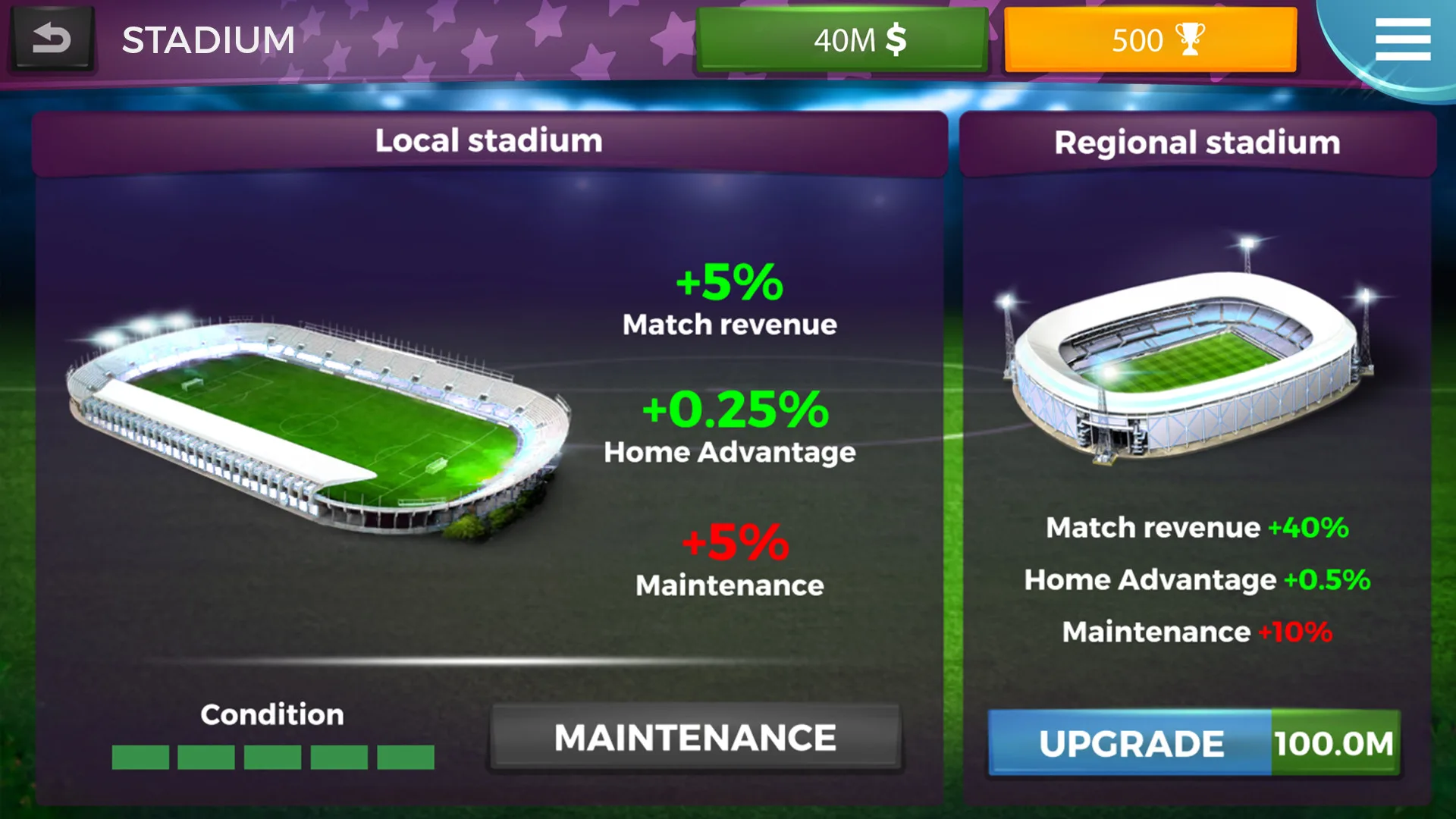 Women's Soccer/Football Manager screenshot 1