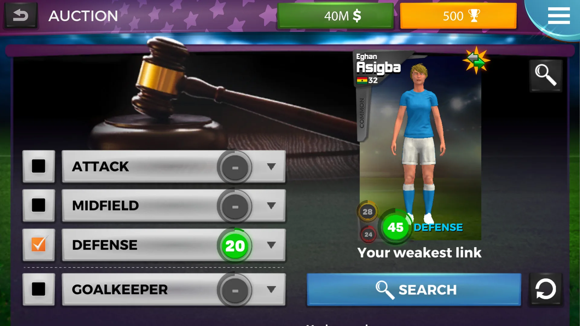 Women's Soccer/Football Manager screenshot 3