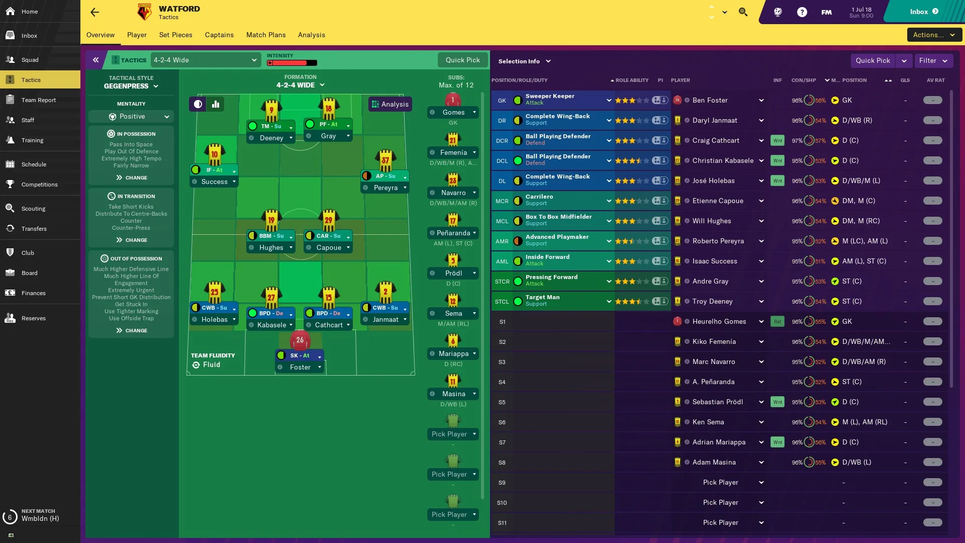 Football Manager 2019 Touch screenshot 1