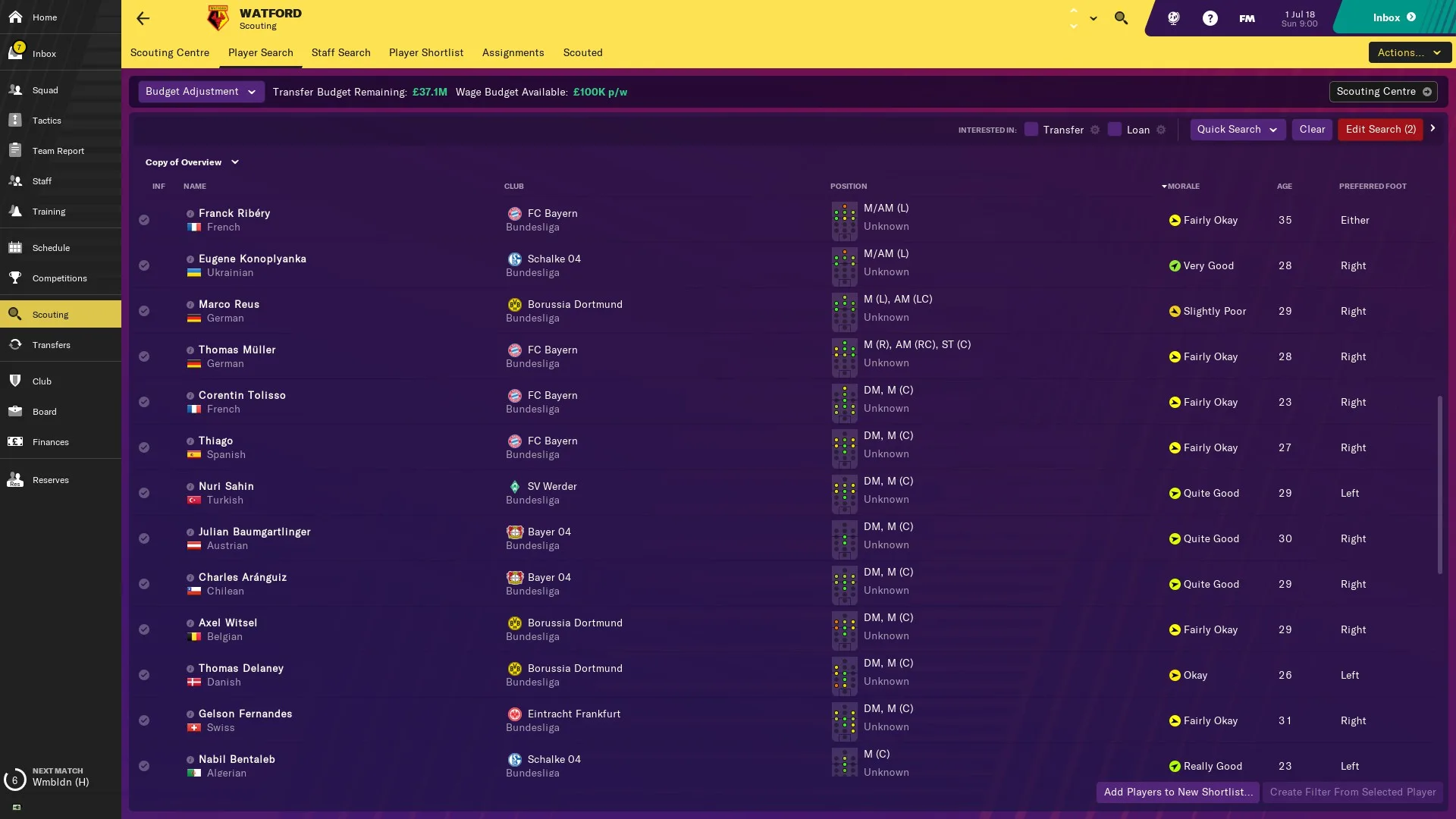 Football Manager 2019 Touch screenshot 2