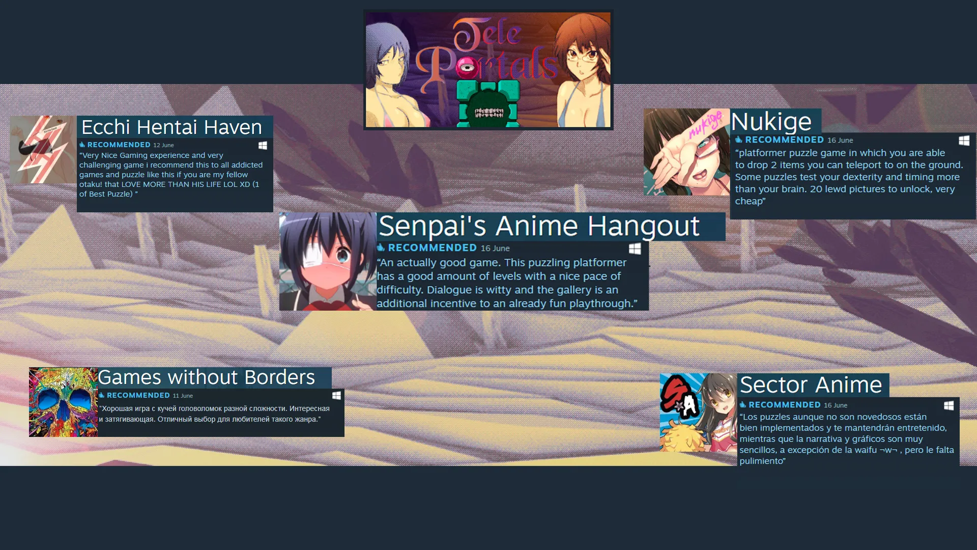 Teleportals. I swear it's a nice game screenshot 3