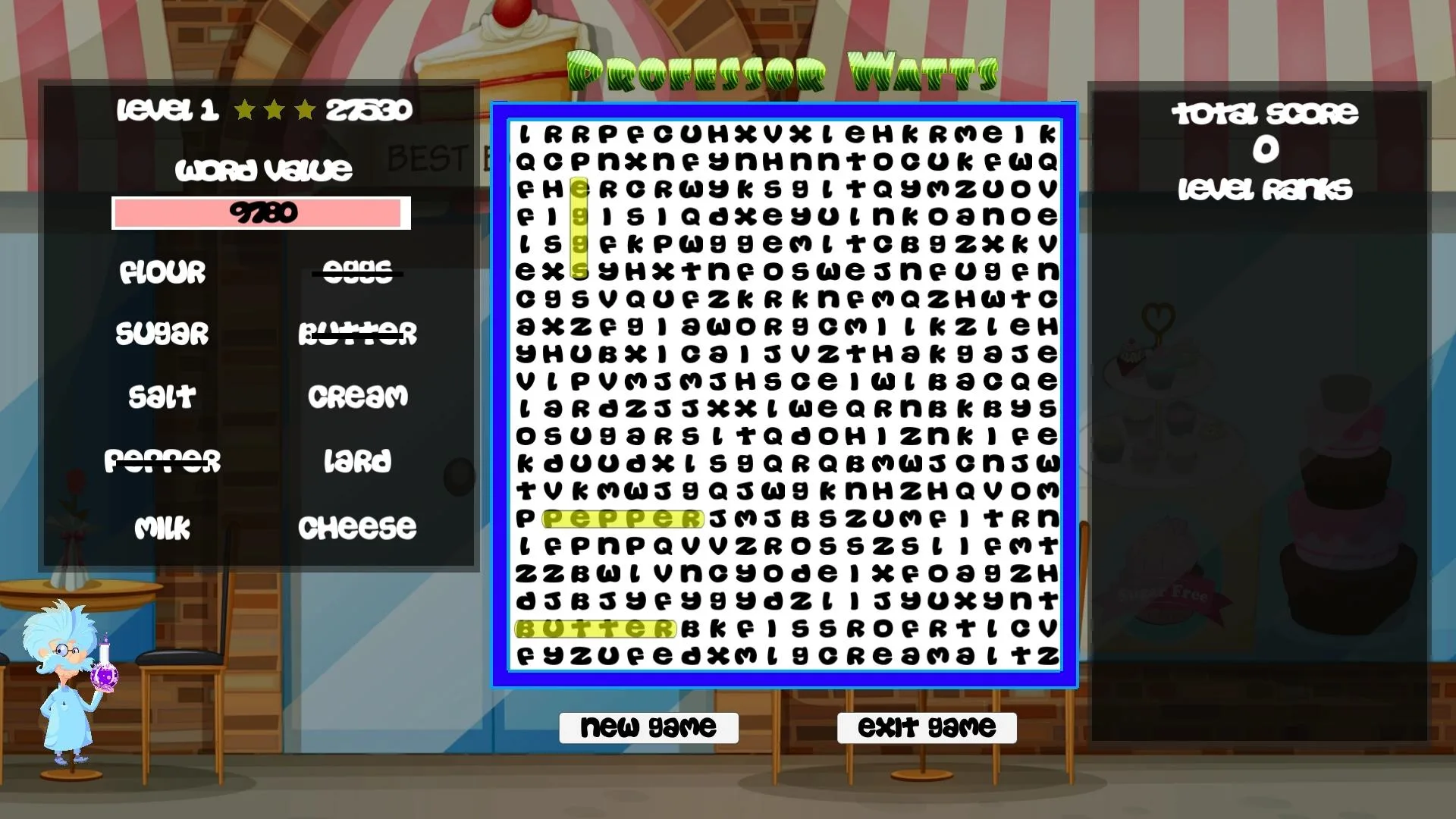 Professor Watts Word Search: Yummy Foods screenshot 5