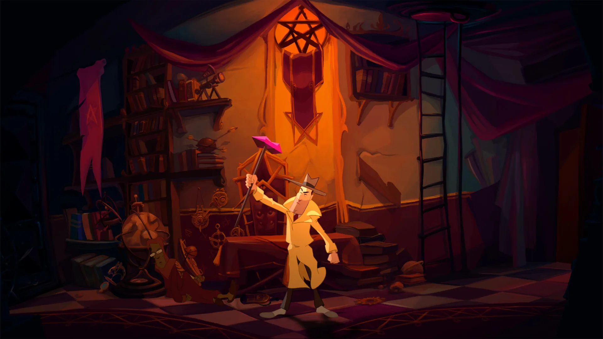 Gibbous -  A Cthulhu Adventure screenshot 1