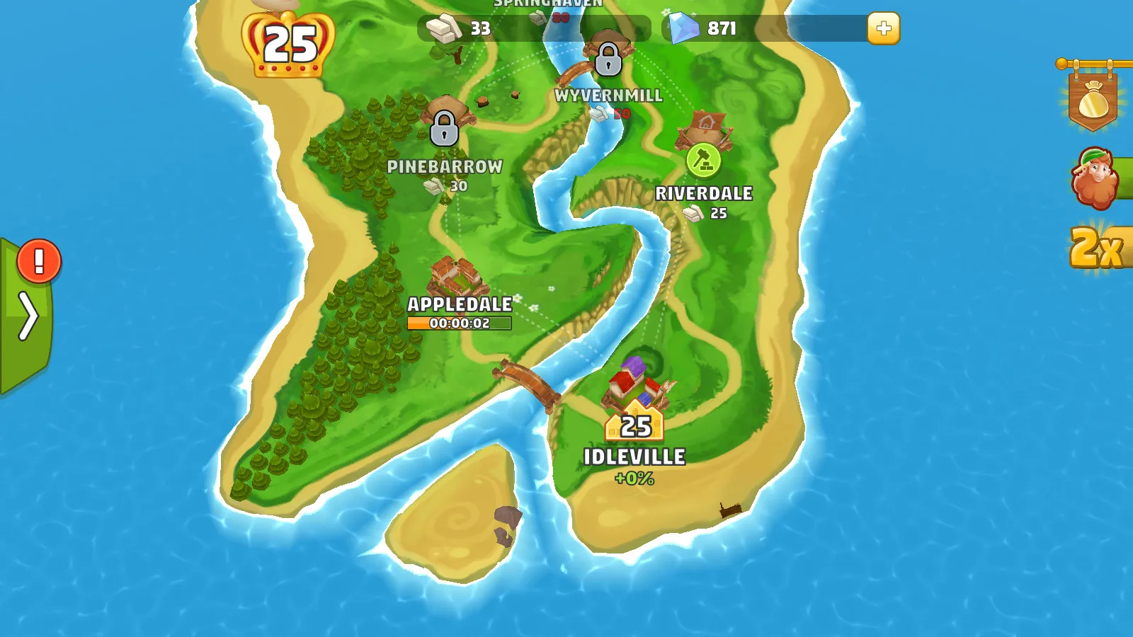 Idle Kingdom Builder screenshot 2