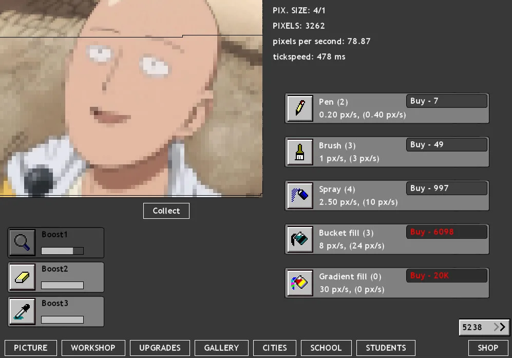Artist Idle screenshot 1
