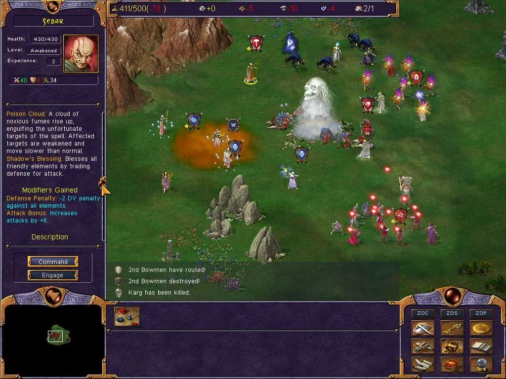Kohan: Ahriman's Gift screenshot 3