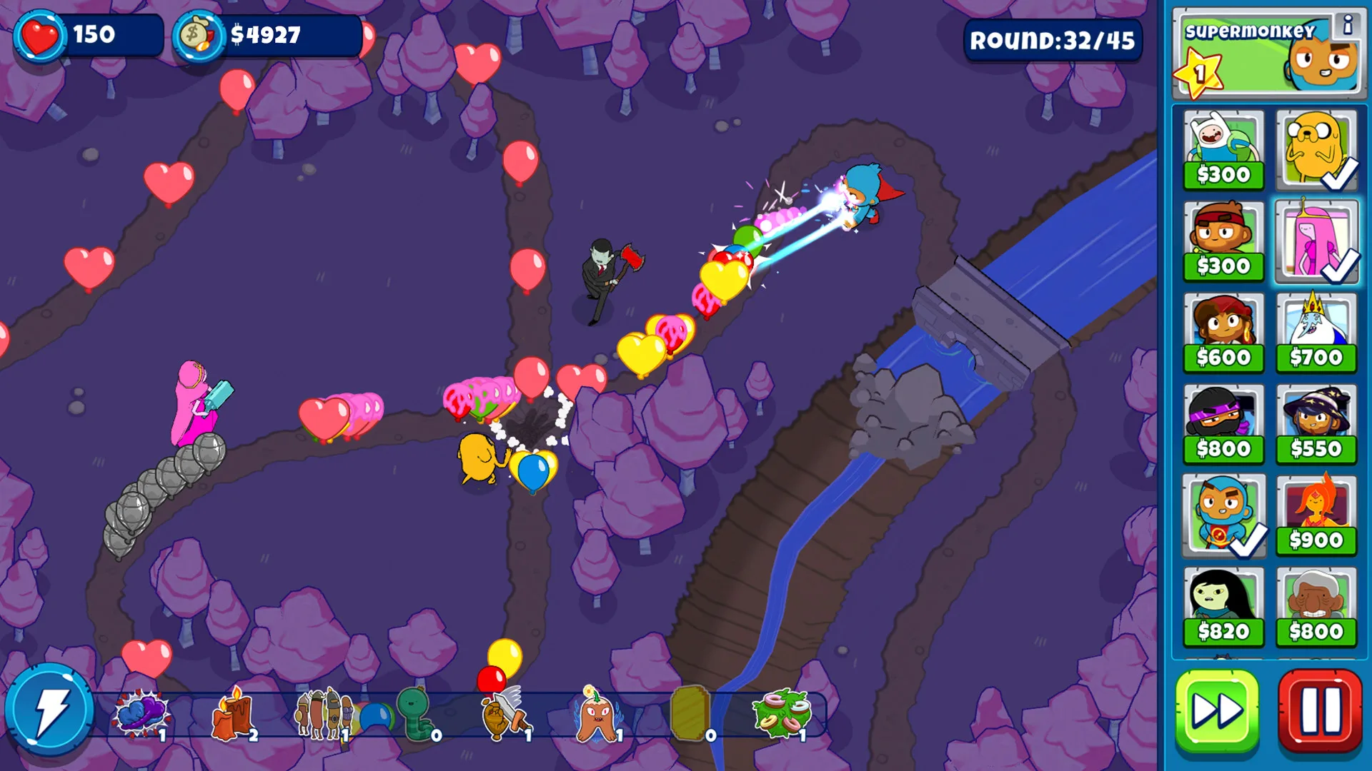 Bloons Adventure Time TD screenshot 2
