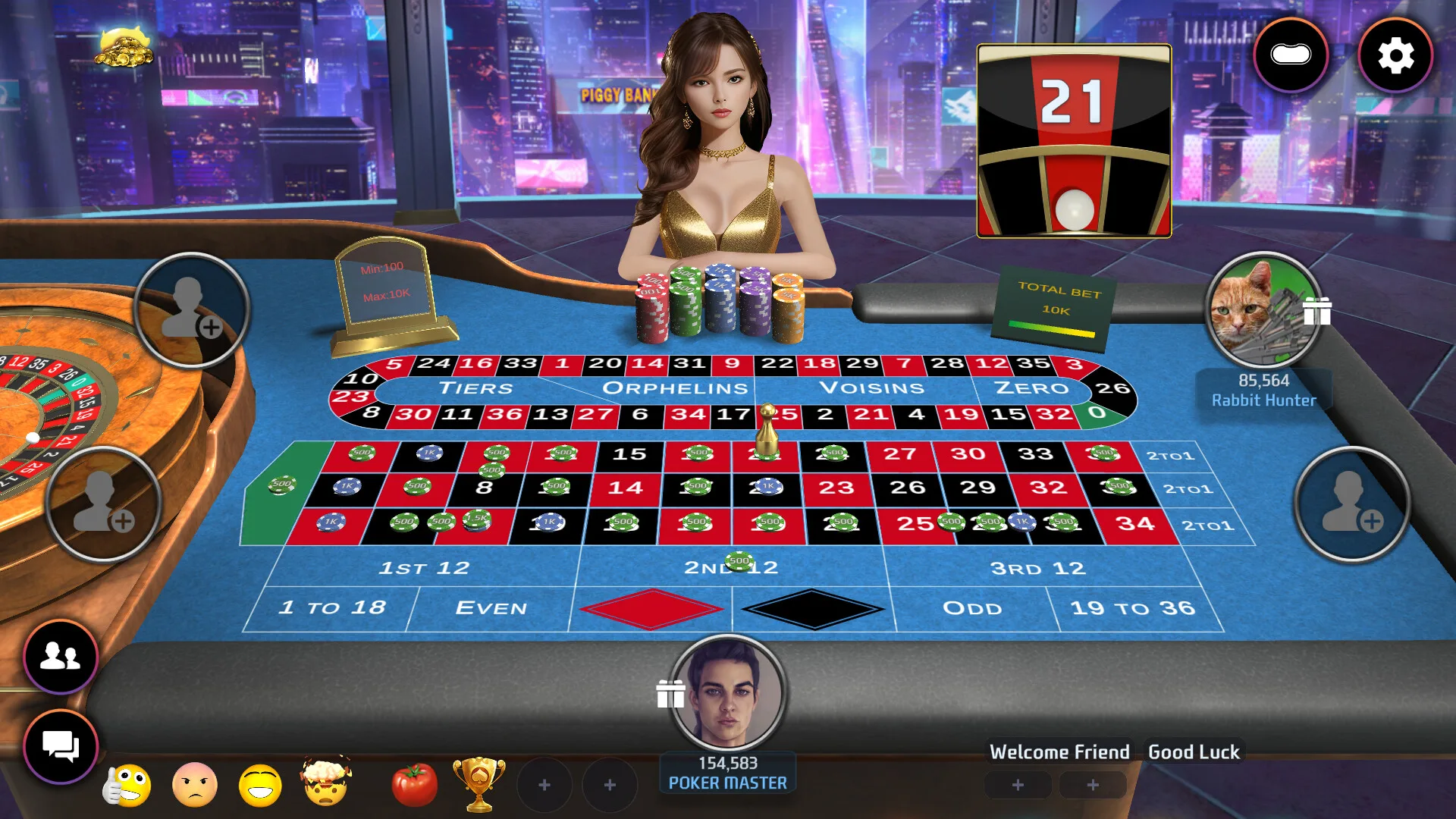 Poker Master - Texas Hold'em, Roulette, Blackjack, Baccarat, Omaha, Slots, Teen Patti screenshot 3