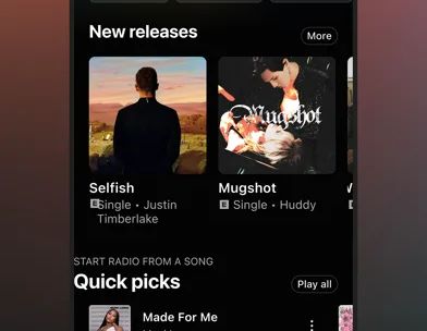 YouTube Music screenshot 3
