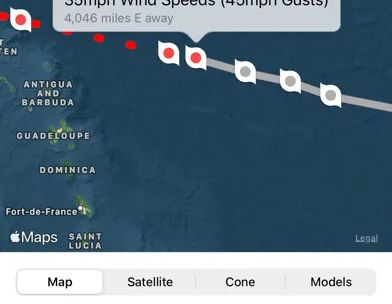 My Hurricane Tracker & Alerts screenshot 1