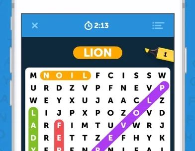 Infinite Word Search Puzzles screenshot 1