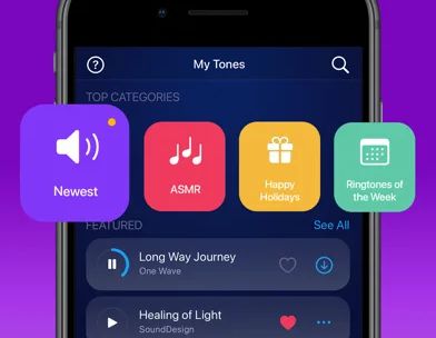 Рингтони на айфон: RingTune screenshot 3