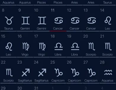 The Moon: Calendar Moon Phases screenshot 5