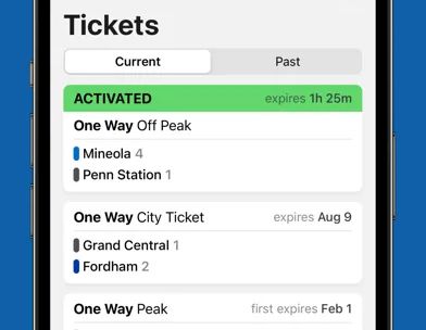 MTA TrainTime screenshot 1