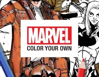 Marvel: Color Your Own screenshot 1