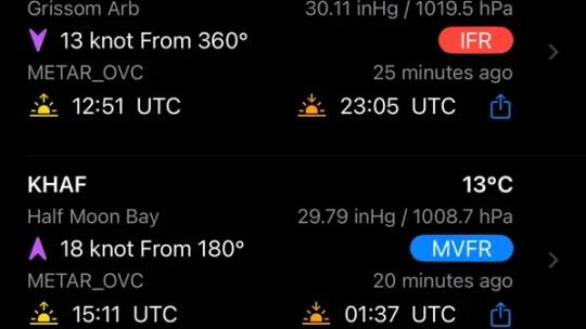 Aviation Weather – METAR TAF screenshot 1