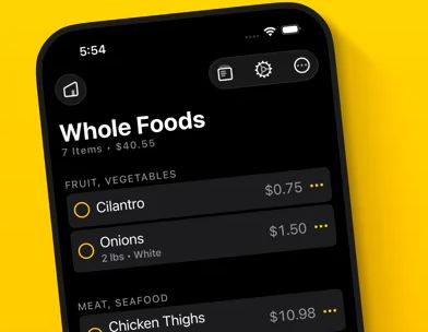 Grocery - Smart Shopping List screenshot 1