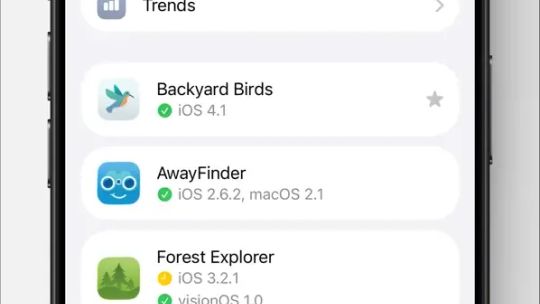 App Store Connect screenshot 1