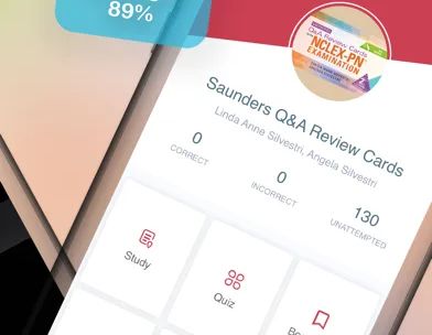 Saunders NCLEX PN Q&A LPN-LVN screenshot 2
