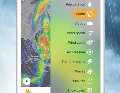 Ventusky: Прогноз погоди screenshot 4