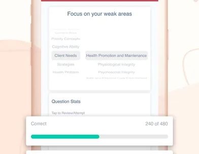 Saunders Comp Review NCLEX RN screenshot 5