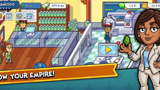 Weed Inc: Idle Tycoon screenshot 1
