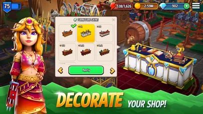 Shop Titans: майструй і будуй screenshot 3