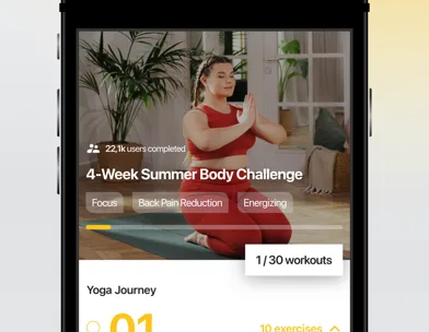 Yoga-Go: тренування вдома screenshot 3