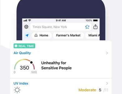 Tomorrow.io: Прогноз погоды screenshot 2