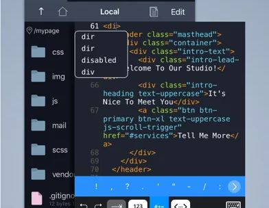 Koder Code Editor screenshot 3