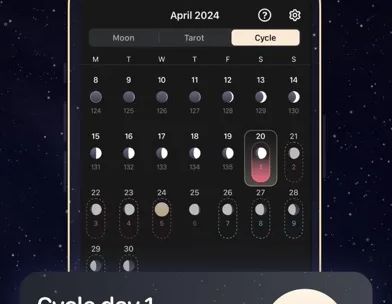 MoonX: Місячний Календар Фаз screenshot 4