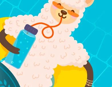 Вода трекер звичок Water Llama screenshot 2