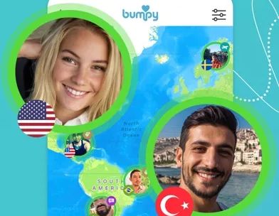 Bumpy: знакомства во всем мире screenshot 2