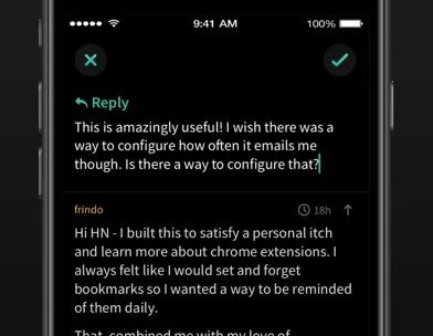 HACK for Hacker News YC Reader screenshot 5