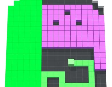 Color Fill 3D: Maze Game screenshot 3