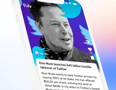 Volv – News in 9 seconds screenshot 1