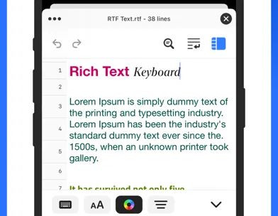 Text Editor screenshot 3