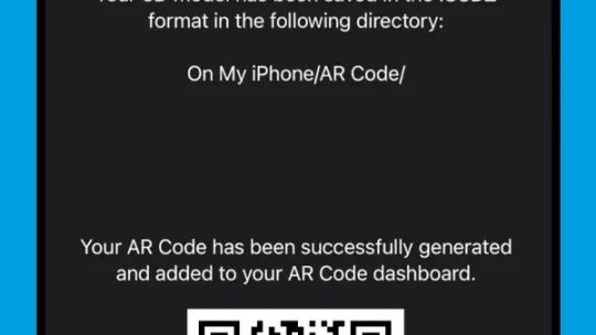 AR Code Object Capture 3D Scan screenshot 4