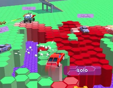 Race Arena - Fall Car Battle screenshot 3