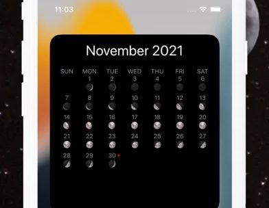 Moon Phase Calendar LunarSight screenshot 3