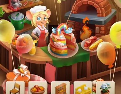 Merge Inn - Вкусный пазл! screenshot 1