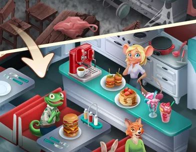 Merge Inn - Вкусный пазл! screenshot 3
